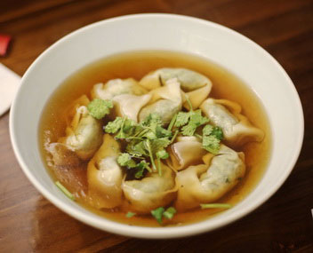 Pangsit Kuah Vegetarian